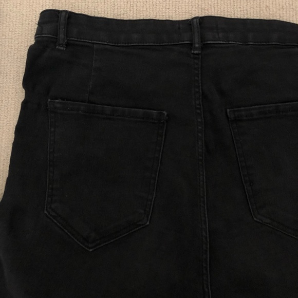 Zara extra high rise super stretch black skinny Jean - Picture 4 of 8
